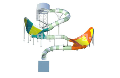 新產品/雙飛毯滑梯/夢幻浪擺滑梯